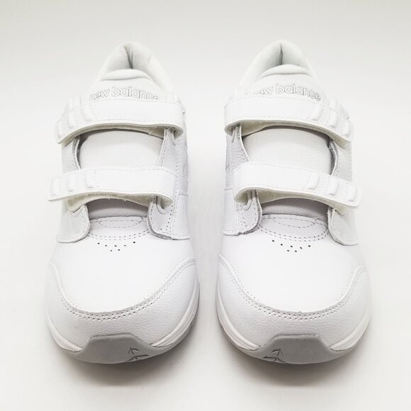 New Balance Womens 8 Hook and Loop Leather 928v3 Sneaker Walking Shoe White $160 - Picture 5 of 16
